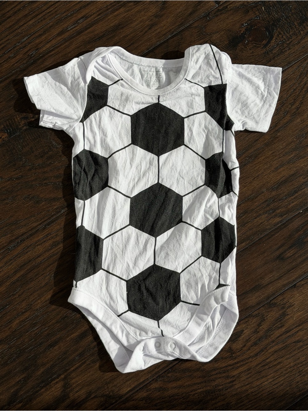 Soccer baby bodysuit onesie